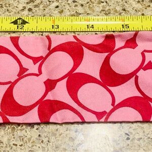 COACH Signature Silk Scarf